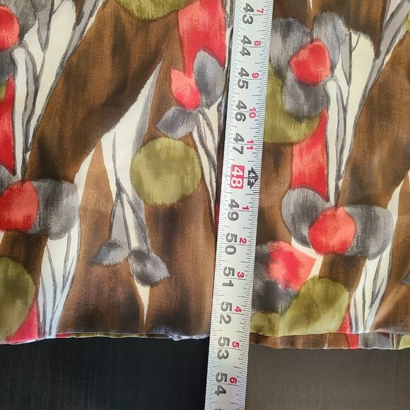 Vintage Kiyomi of Hawaii Maxi Dress Mumu 60s 70s Hawaiian Abstract Floral - Picture 6 of 9